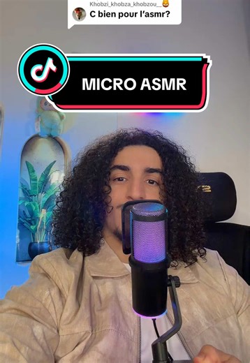 Test ASMR avec le micro et le clavier