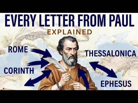The Apostle Paul's Letters in Chronological Order | Complete Bible Study Guide