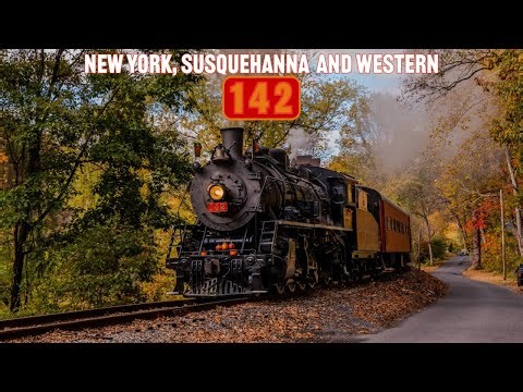 Delaware River Railroad: Chasing the New York, Susquehanna & Western 142