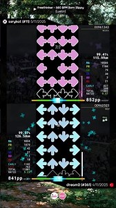 Stamina draining, unforgiving walls of chordjacks.#osu #osugame #osumania #rhythmgame #osumaniaskins