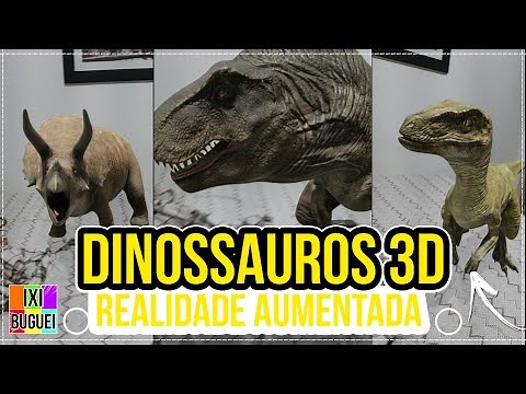 There's a 3D Dinosaur in My Room (Google Augmented Reality)