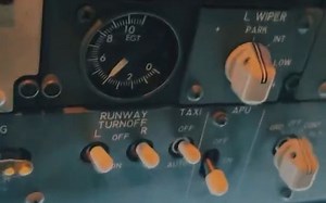 B737丨APU关车及断电程序（外挂中文字幕）