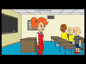 Classic Caillou Sent Miss Martin to Backrooms / Spanked, Grounded