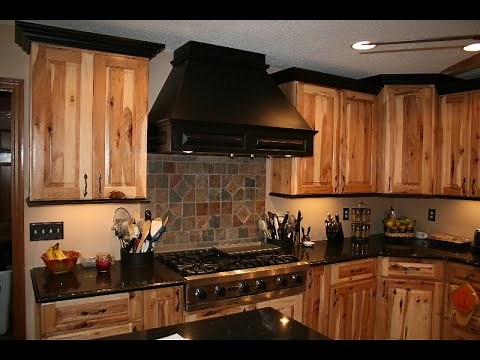 Rustic Hickory Cabinets