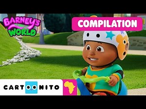 Best of David Moments💜Barney's World Compilation | Cartoonito Africa | Cartoons for Kids
