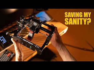 Laser Engraving All my Cables: SETUP BUILD PART 2 - Acmer S1