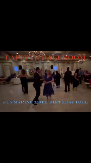A wonderful crazy night with the LaFitte Ballroom crowd at the Cpl. Philip A. Reynolds Detachment's 250th Marine Corps Birthday Ball! | Elena Dance