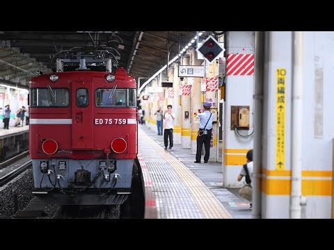 9/11 配9721レ EF81 80＋ED75 759（ﾑﾄﾞ） AT廃車回送