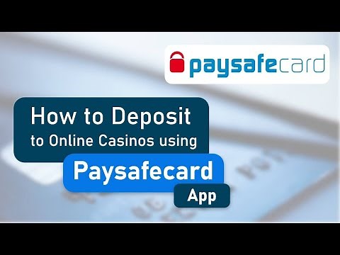 How to Deposit to Online Casinos Using the Paysafecard App