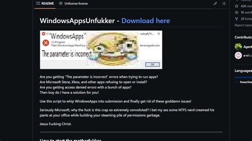 千万不要更改Windowsapps文件夹的权限！！