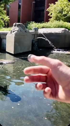 Do you ever wonder why we toss coins into fountains? Enjoy this brief history of wishing coins in this relaxing and beautiful water tour of Ball State! What’s your favorite water feature on campus? #ballstate #wefly #indiana #water #beauty #history #tradition #wish #fun #color #outdoors #tour #campus #fish #nature #college #university #wish #coin #underwater #swim #music #cool #splash #mystery #relax #vacation #asmr #summer | Ball State University