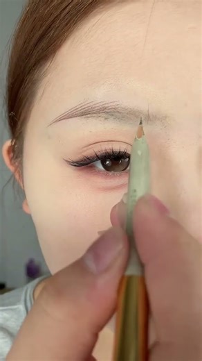 ✨Korean-Style Light Eyebrow Tutorial | Natural & Soft Look for Beginners#shorts#eyebrow#beautytips