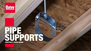 Oatey 3/4 in. Galvanized Split Ring Pipe Hanger 33552