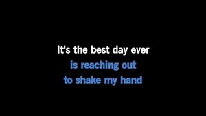 Karaoke The Best Day Ever - SpongeBob SquarePants - CDG, MP4, KFN - Karaoke Version