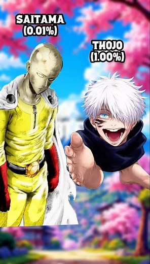 Saitama vs Thojo | One Punch Meets The Brainrot 💀 #amv #saitama #thojo #gojo #animevs
