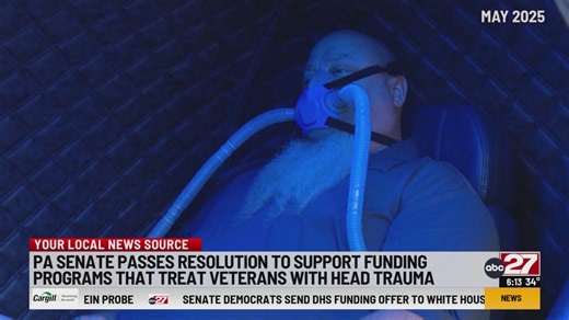 State Senate passes resolution to fund veteran head trauma research
