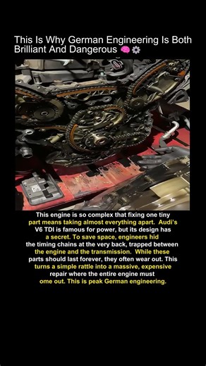 Brilliant Design, Impossible to Fix #audi #timinchain