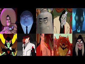 Defeats of my Favorite Animated Villains part 1