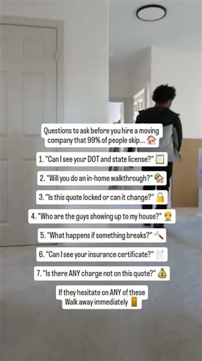 Questions to ask before hiring a moving company