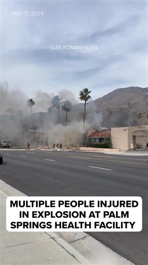 152K views · 924 reactions | Developing News: At least five people were injured in an explosion outside of a fertility clinic in Palm Springs in Southern California on Saturday, according to law enforcement sources and the facility. Latest here: https://abc7ne.ws/4mtb9rJ | ABC7 News | Facebook