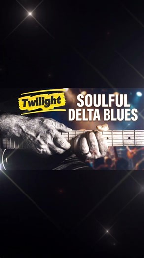 Twilight Soulful Delta Blues | This Blues Sound Hits Immediately #bluesmusic #musicshorts