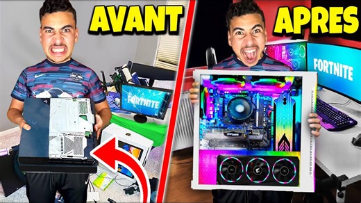 J'ai détruit son setup pour un cadeau de rêve!