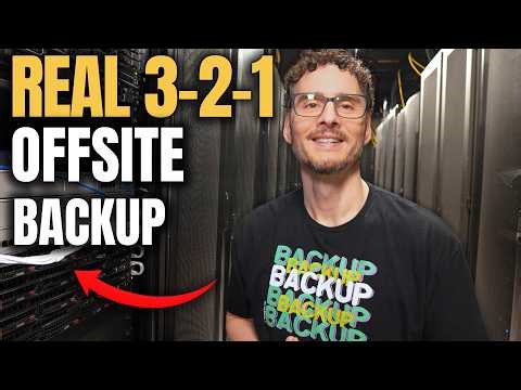 I Built My Own Offsite 3-2-1 Backup System
