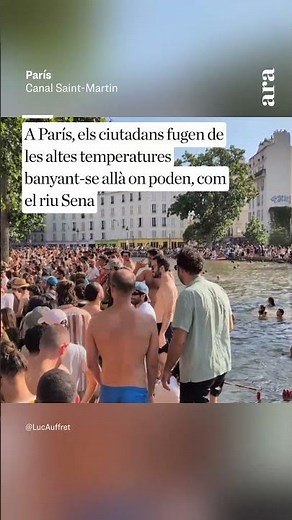 Europa pateix una onada de calor amb temperatures rècord