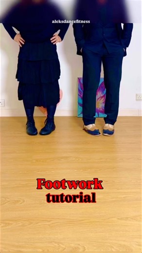 Basic Shuffle Footwork Tutorial for Beginners 🕺