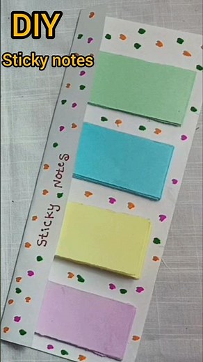 DIY Sticky notes #shorts#trending #viral#journal kit