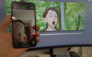 LiveLinkFace 手机表情动捕尝试，好玩~~