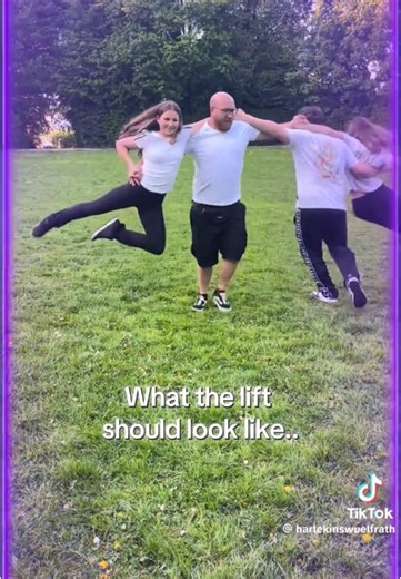 When my acro girls try a new lift….these girls crack me up every week! They will always give anything a go and I love that attitude!! #acro #dance #friends #laugh #lifts