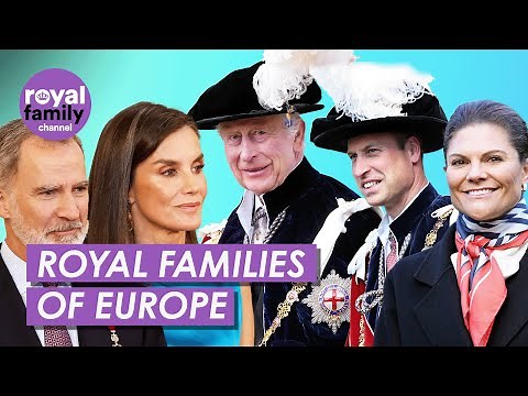 Meet Europe's Royal Families: Monarchs, Consorts, and Heirs 2024