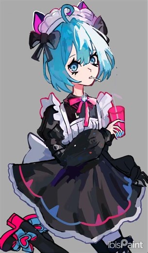 9 hours later and she's finally done 😭🎨Phone artist grind #art #speedpaint #illustration #miku