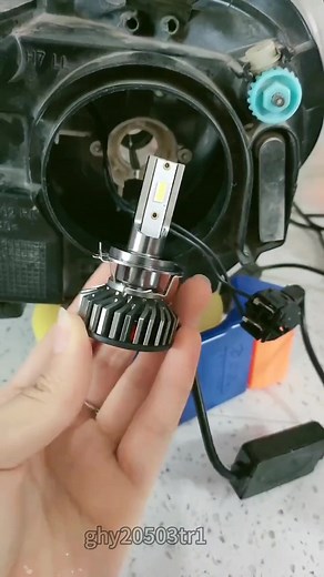 LED Headlight Bulbs for Cars - H4/HB2/9003 Bulb Installation Guide