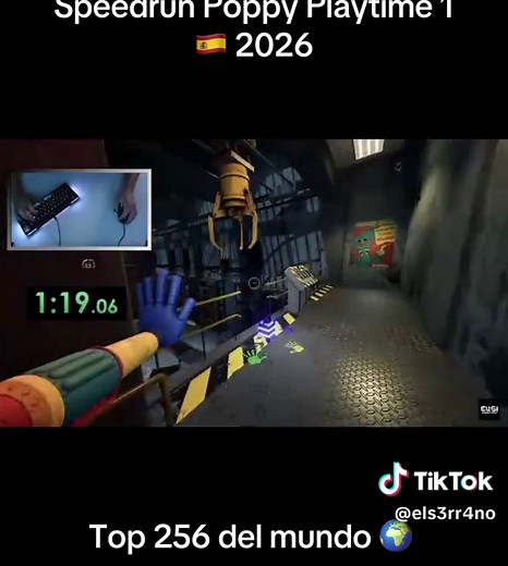 Poppy Playtime 1 Speedrun Achieved in 5:59:92