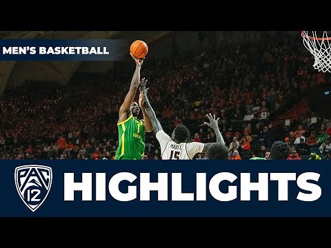 Oregon vs. Oregon State Men's Basketball Highlights | 2023-24 Season