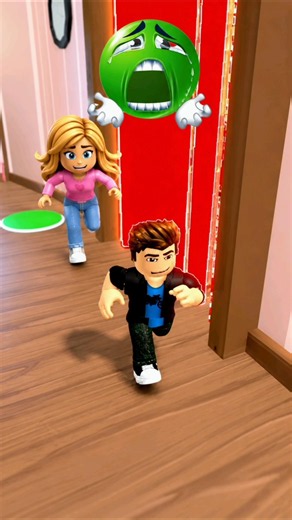 😱 Run Before the Red Wall! #shorts #roblox #youtubeshorts