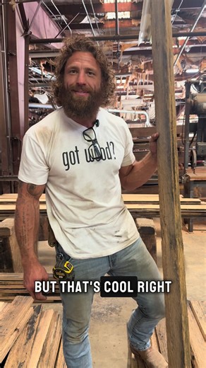 Ever notice those shiny little patterns running across some boards? Those are called ray flecks. They come from the natural rays inside the tree that move nutrients from the center outward. When the wood is cut a certain way—especially in oak—those rays show up as beautiful little flecks across the grain. It’s one of those small details that makes every board unique. Did you know about ray flecks before? If you enjoy learning little things about wood like this, stay tuned. Happy Saturday, and th