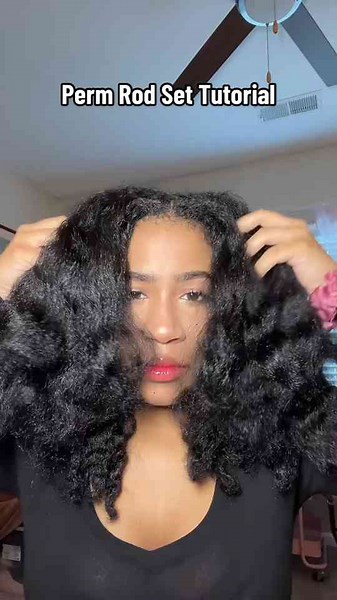 Styling Afro Hair with Perm Rods: A Step-by-Step Guide for Defined Curls