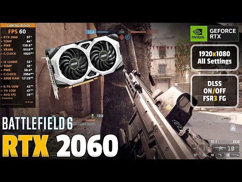 Battlefield 6 | RTX 2060 | 1080p All Settings