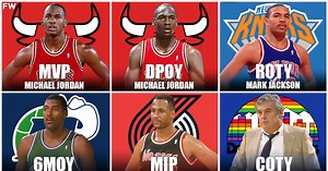 1988 NBA Award Winners: Michael Jordan Won The MVP And Defensive Player Of The Year Awards In The Same Season - Fadeaway World