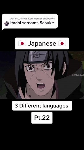 Best Itachi Screaming Voice Clips Compilation