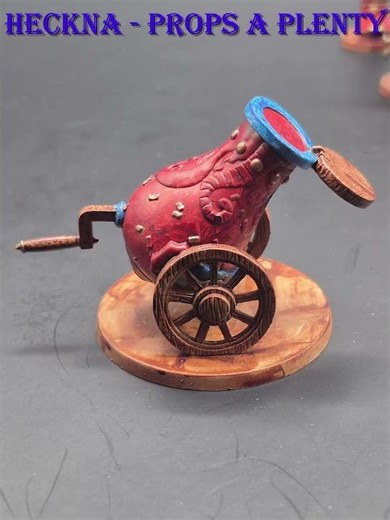 Hand Painted Heckna Prop A Plenty #miniaturepainter