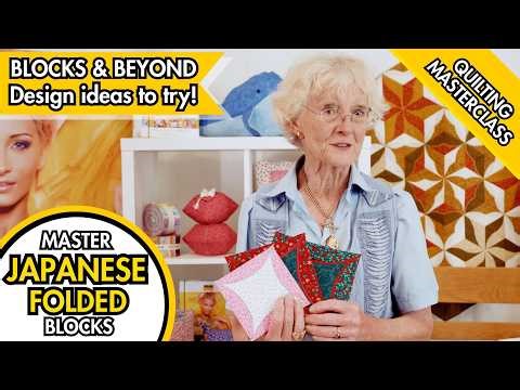 Japanese Folded Patchwork Tutorial | How to Use Vlieseline L11 with Jennie Rayment