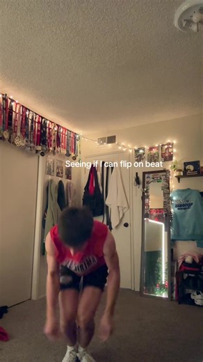 I’m outa breath #flips #backflip #cheertok | flip