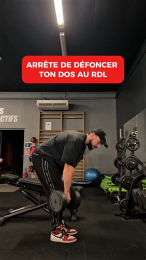 Comment bien exécuter le Romanian Deadlift (RDL)