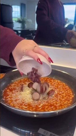 Comfort cravings Sausage bean and cheese mini pies I served them with some crispy fluffy homemade