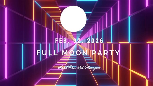 🌕🔥 FULL MOON PARTY IS BACK! 🔥🌕 Get ready for the MOST LEGENDARY NIGHT OF THE YEAR 📍 Haad Rin Beach, Koh Phangan 🗓 February 2nd, 2026 The moon rises. The beach ignites. And the night turns into an unforgettable explosion of music, lights, and energy ✨ 💃 Dance barefoot on the sand 🎶 Non-stop beats from world-class DJs 🎨 Neon body paint, fire shows & glowing vibes 🌊 A sea of people from all over the world celebrating under the full moon This isn’t just a party — It’s a once-in-a-lifetime 