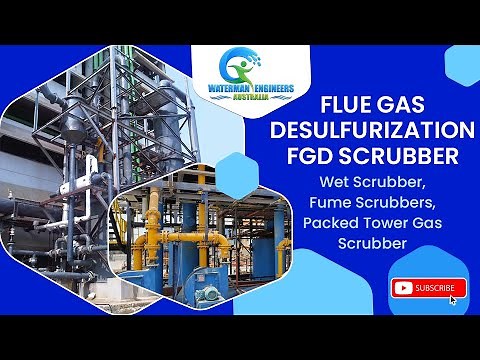 FLUE GAS DESULFURIZATION FGD SCRUBBER, Wet Scrubber, Fume Scrubbers, Packed Tower Gas Scrubber